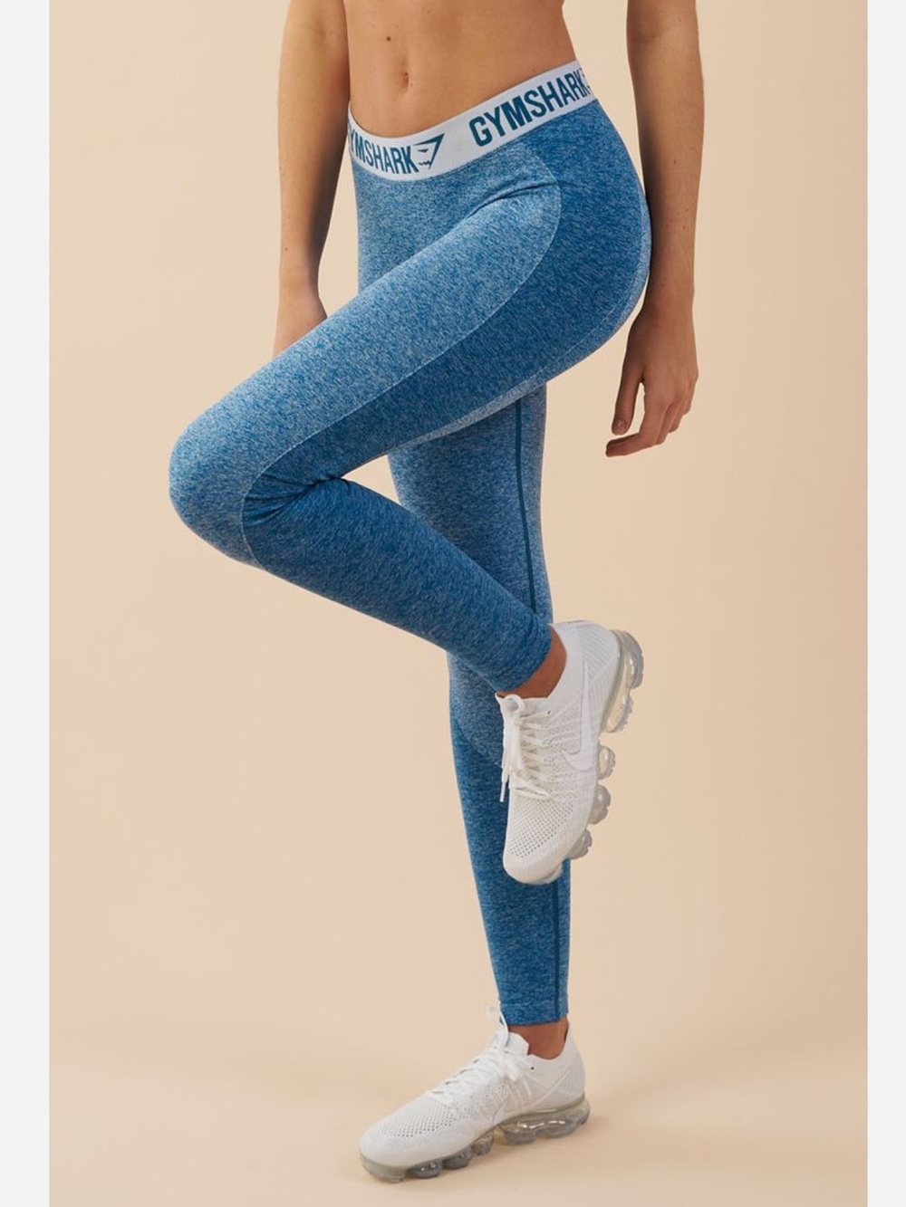 GYMSHARK | Dry Fit Flex Leggings Teal Ice Blue